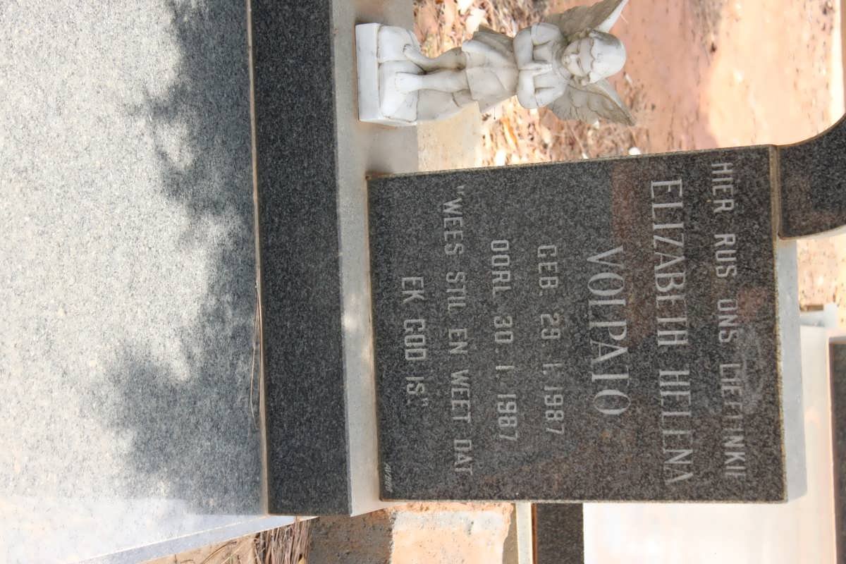 VOLPATO Elizabeth Helena 1987-1987