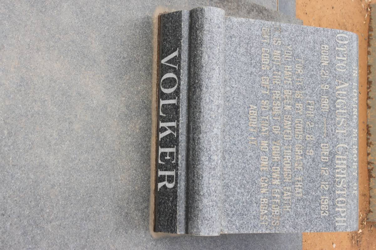 VOLKER Otto August Christoph 1901-1983