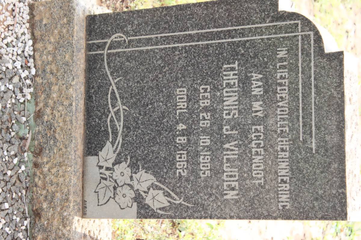 VILJOEN Theunis J. 1905-1962