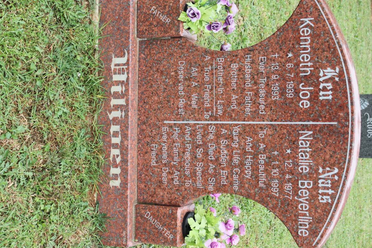 VILJOEN Kenneth Joe 1939-1993 :: VILJOEN Natalie Beyerline 1977-1997
