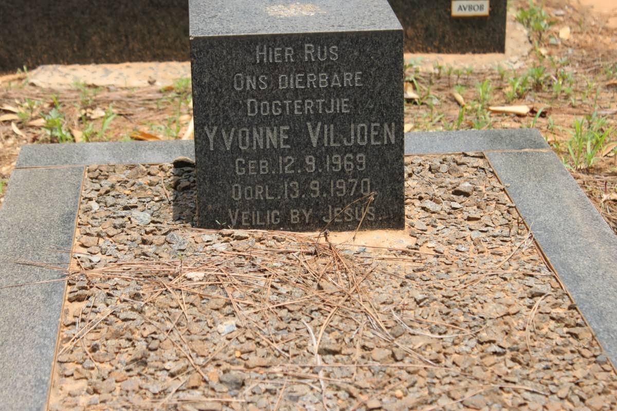 VILJOEN Yvonne 1969-1970