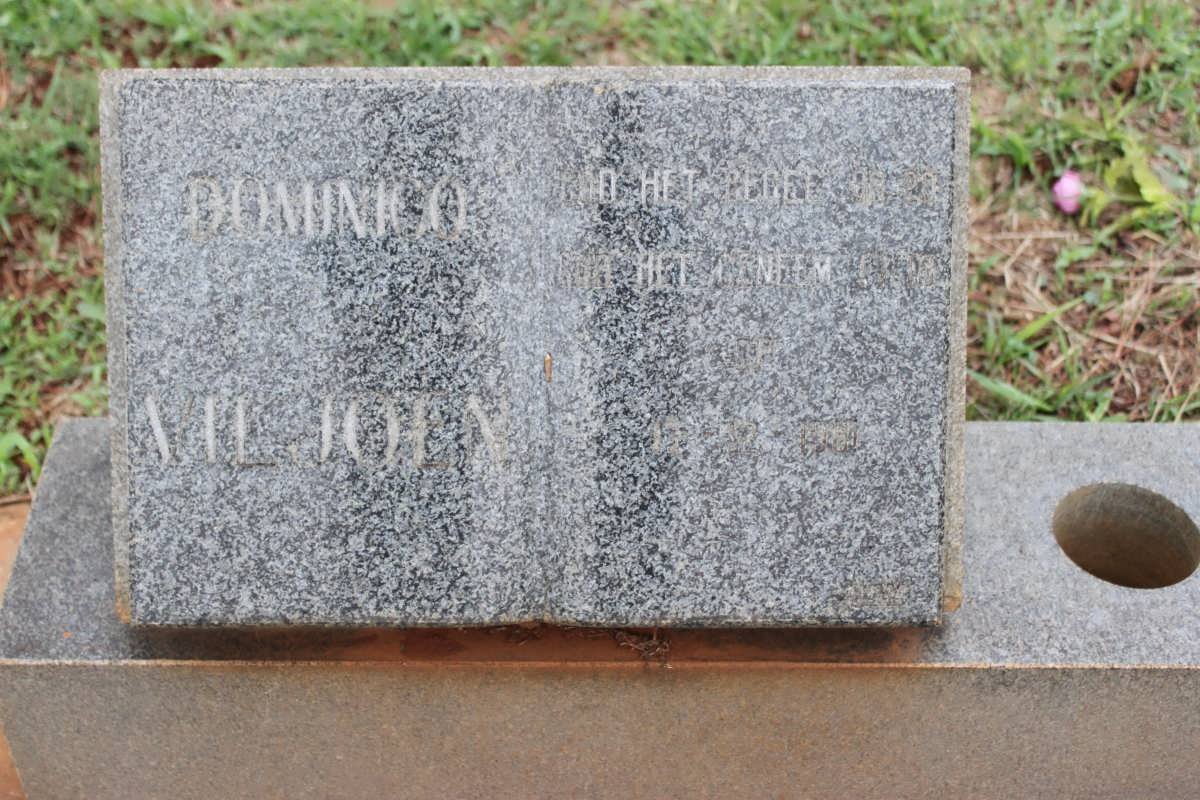 VILJOEN Dominico