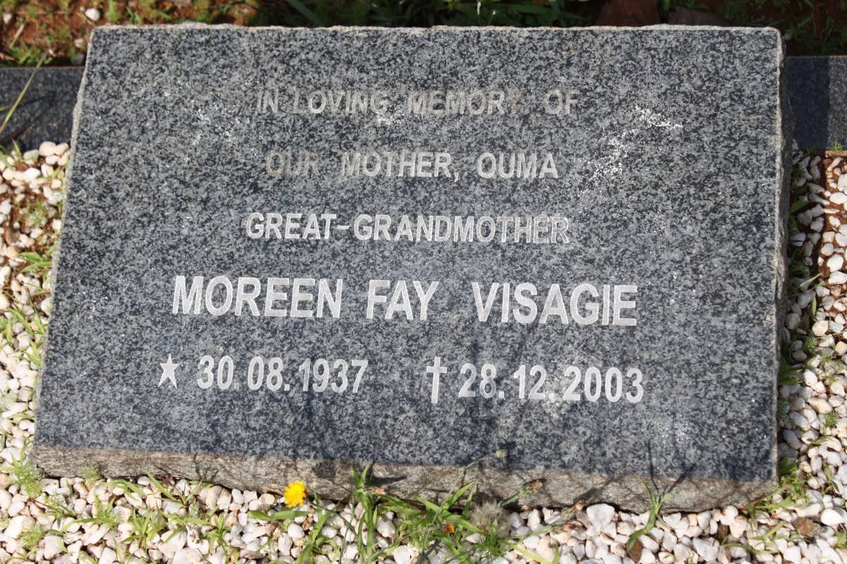 VISAGIE Moreen Fay 1937-2003
