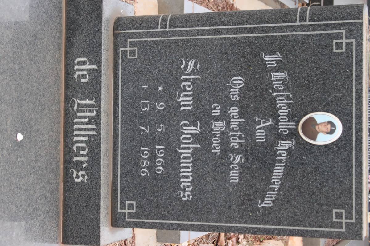 VILLIERS Steyn Johannes, de 1966-1986