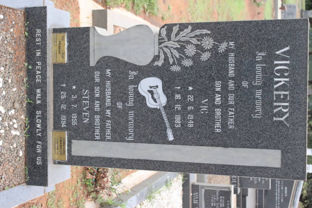 VICKERY Vic 1948-1983 :: VICKERY Steven 1955-1994