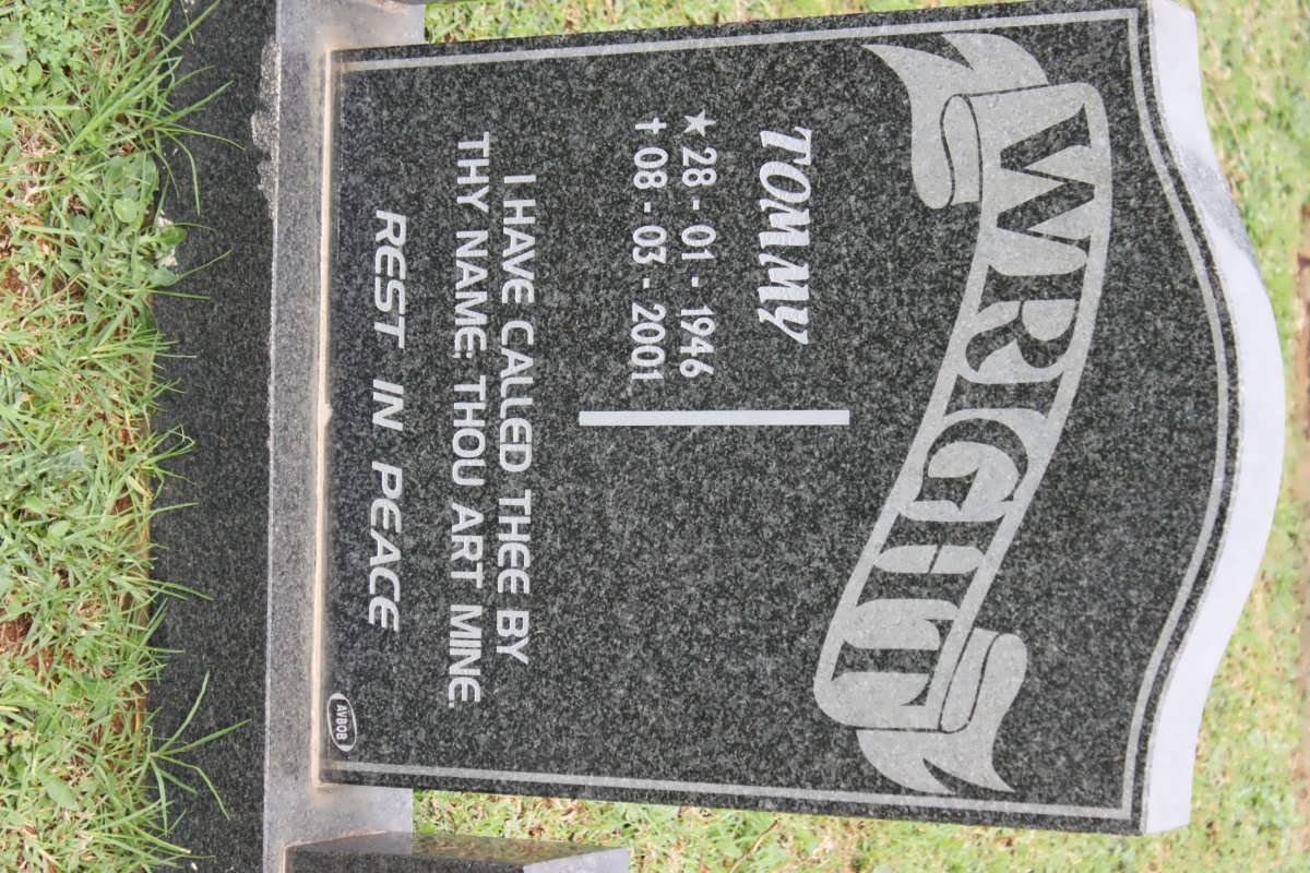 WRIGHT Tommy 1946-2001