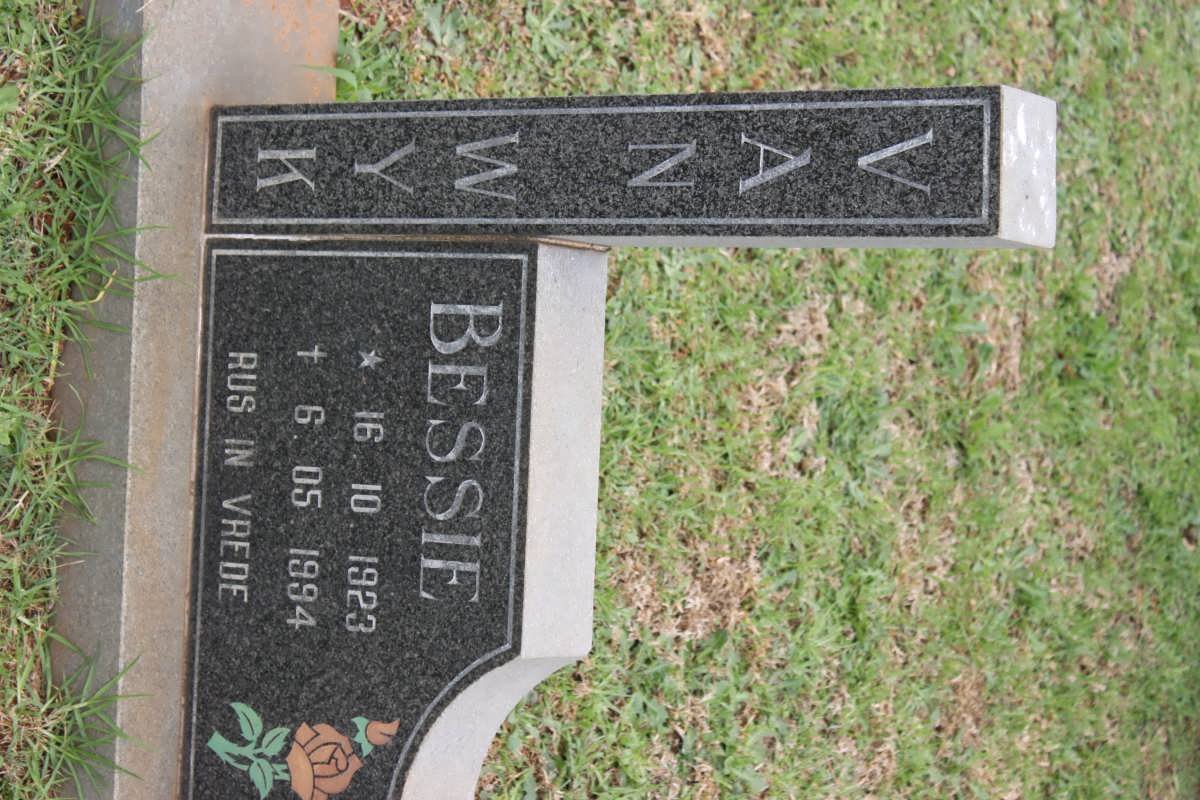 WYK Bessie, van 1923-1994