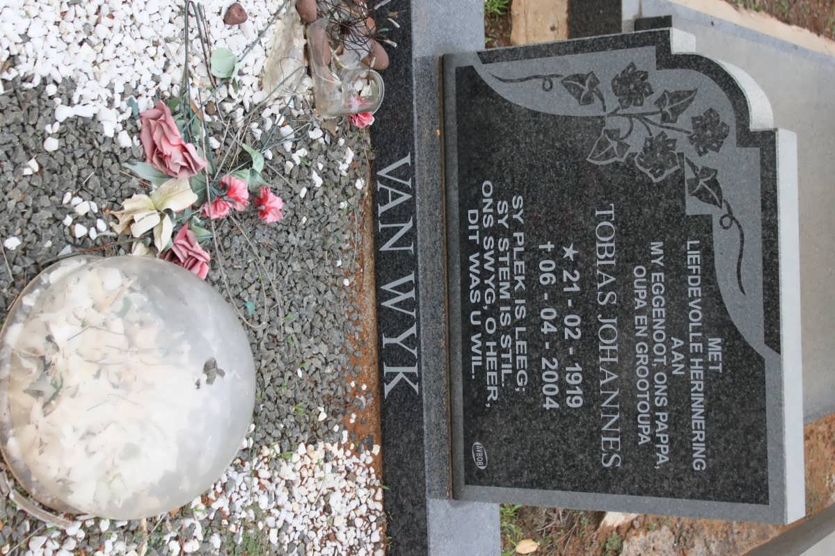 WYK Tobias Johannes, van 1919-2004