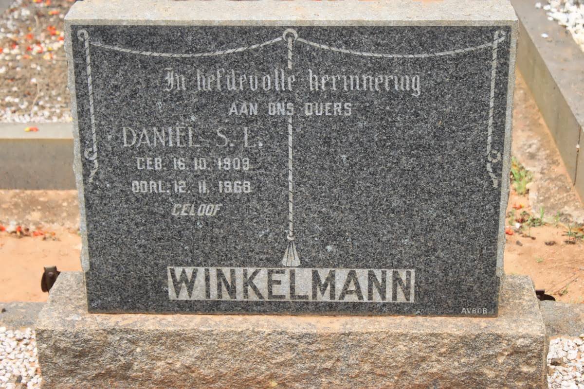 WINKELMANN Daniel S.L. 1909-1968