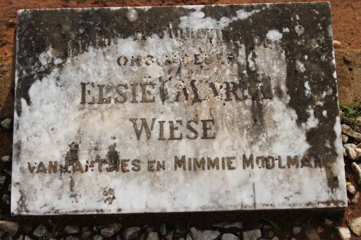 WIESE Elsie Maria