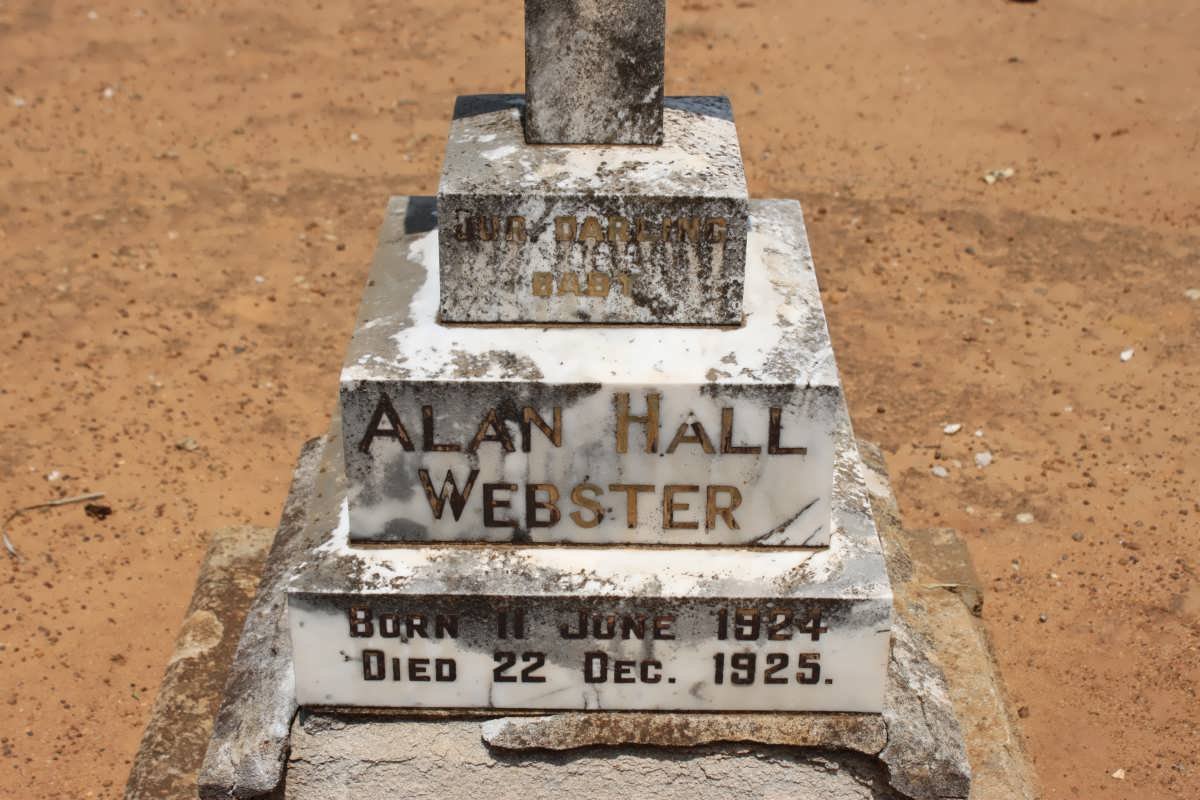 WEBSTER Alan Hall 1924-1925
