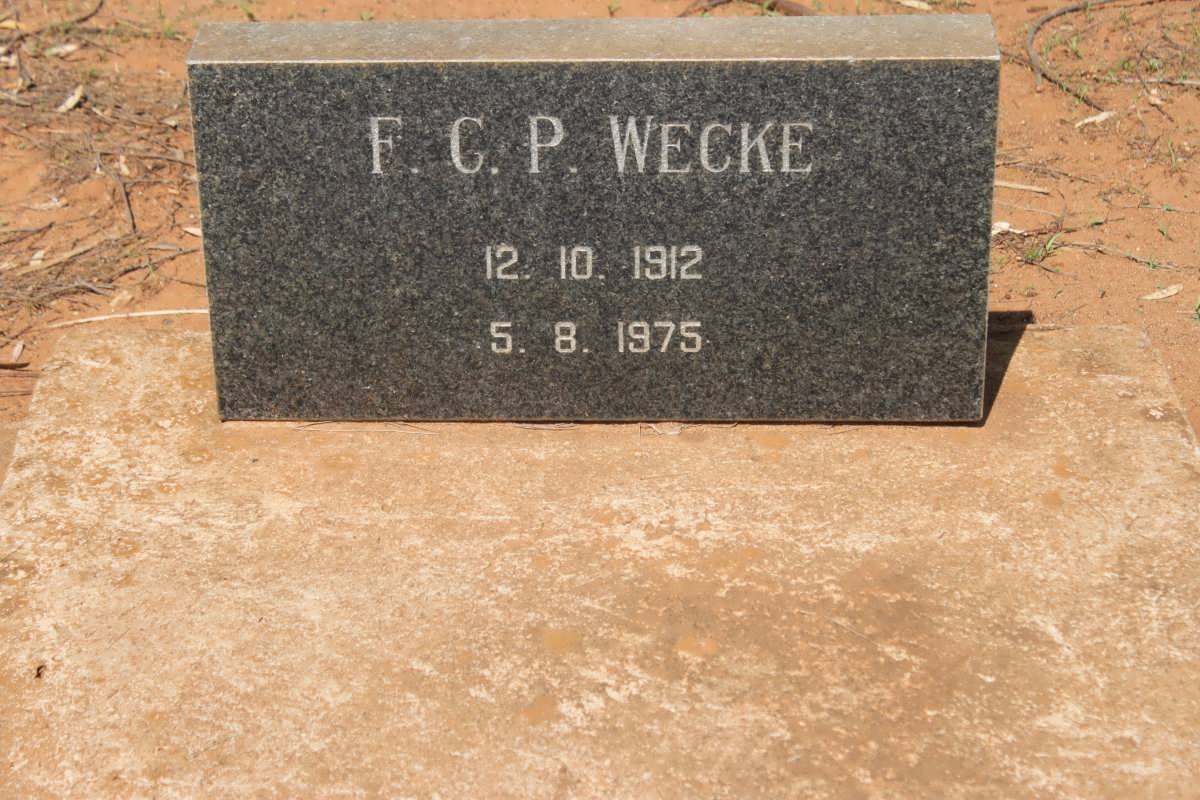 WECKE F.C.P. 1912-1975