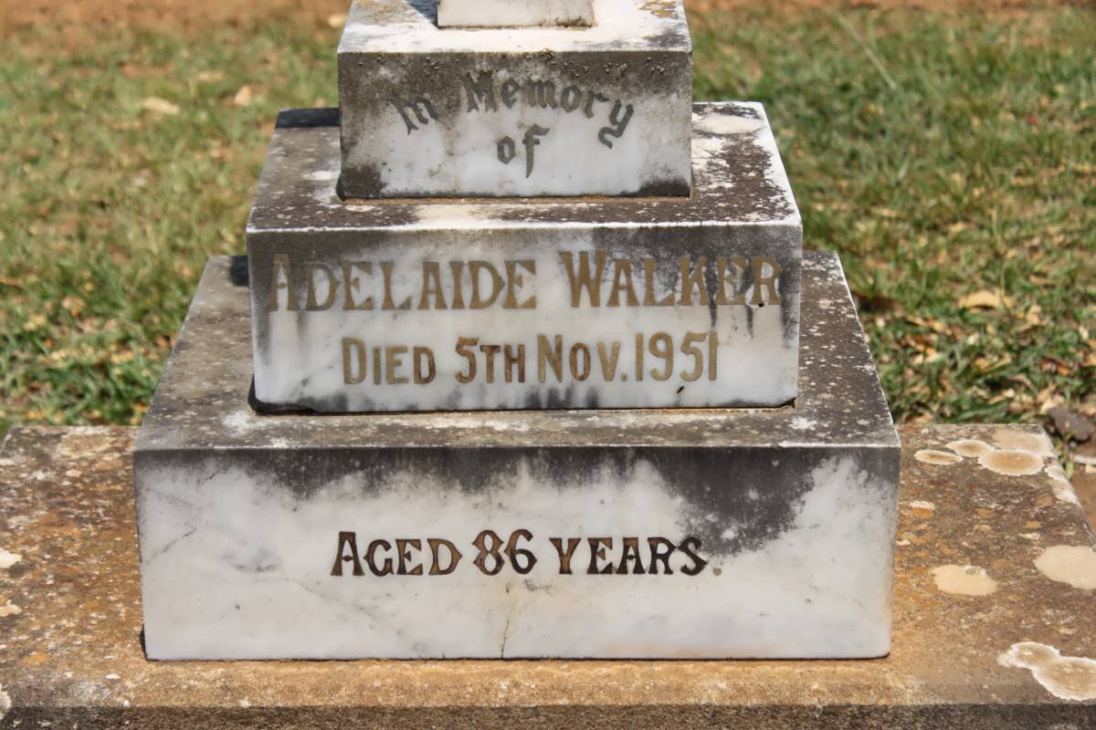 WALKER Adelaide -1951