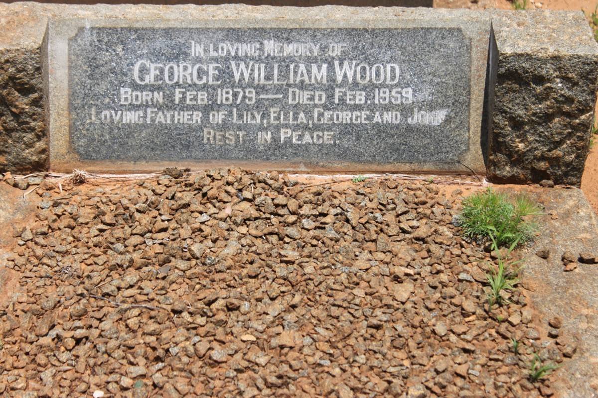WOOD George William 1879-1959