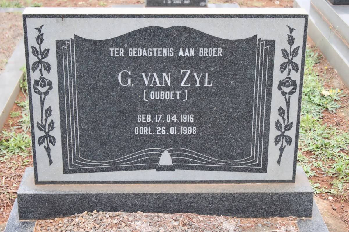 ZYL G., van 1916-1988