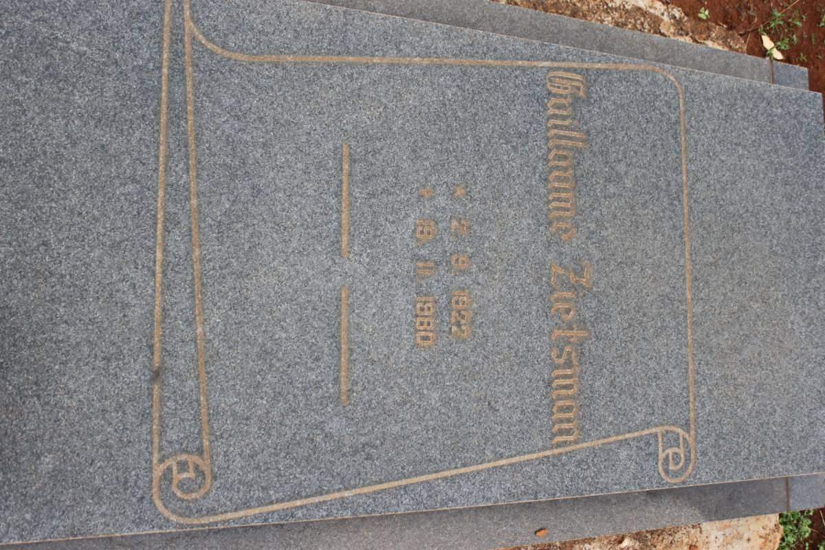 ZIETSMAN Guillaume 1922-1980
