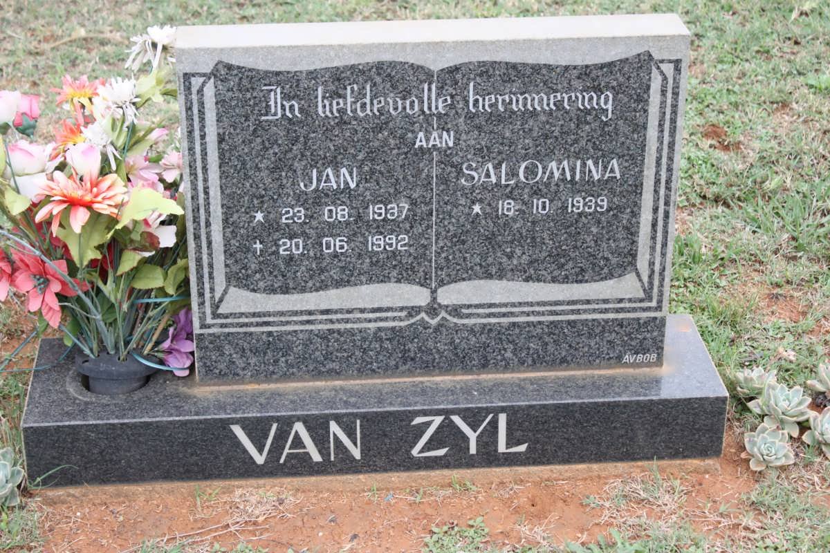 ZYL Jan, van 1937-1992 &amp; Salomina 1939-