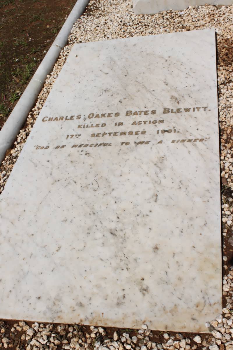 BLEWITT Charles Oakes Bates -1901