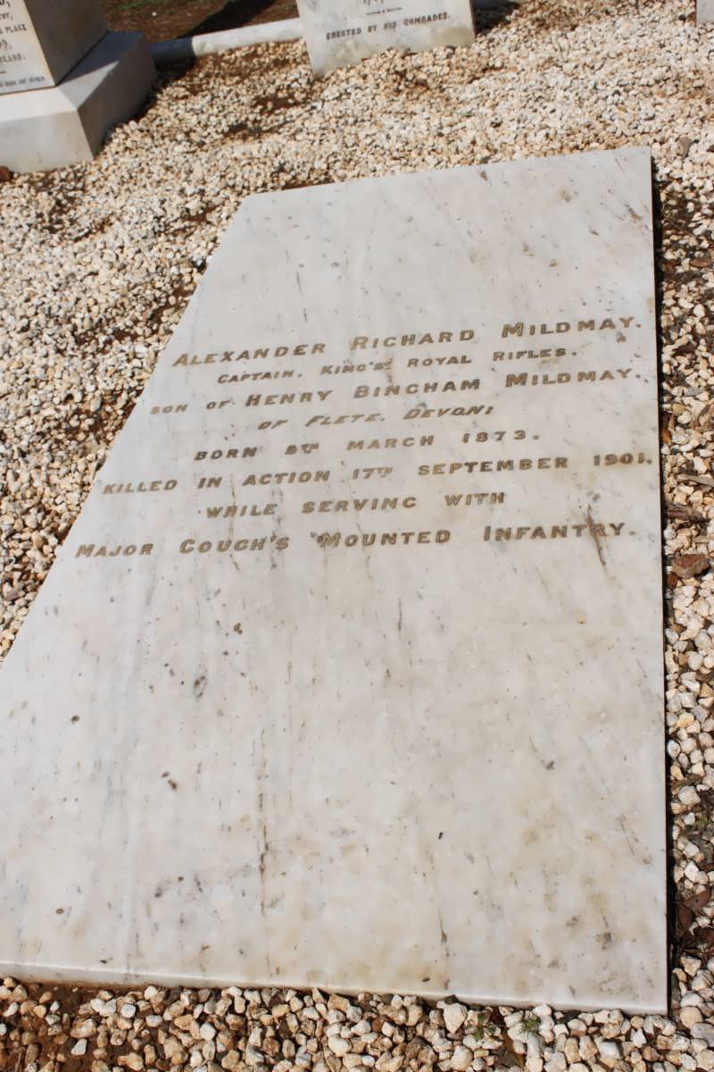 MILDMAY Alexander Richard 1873-1901