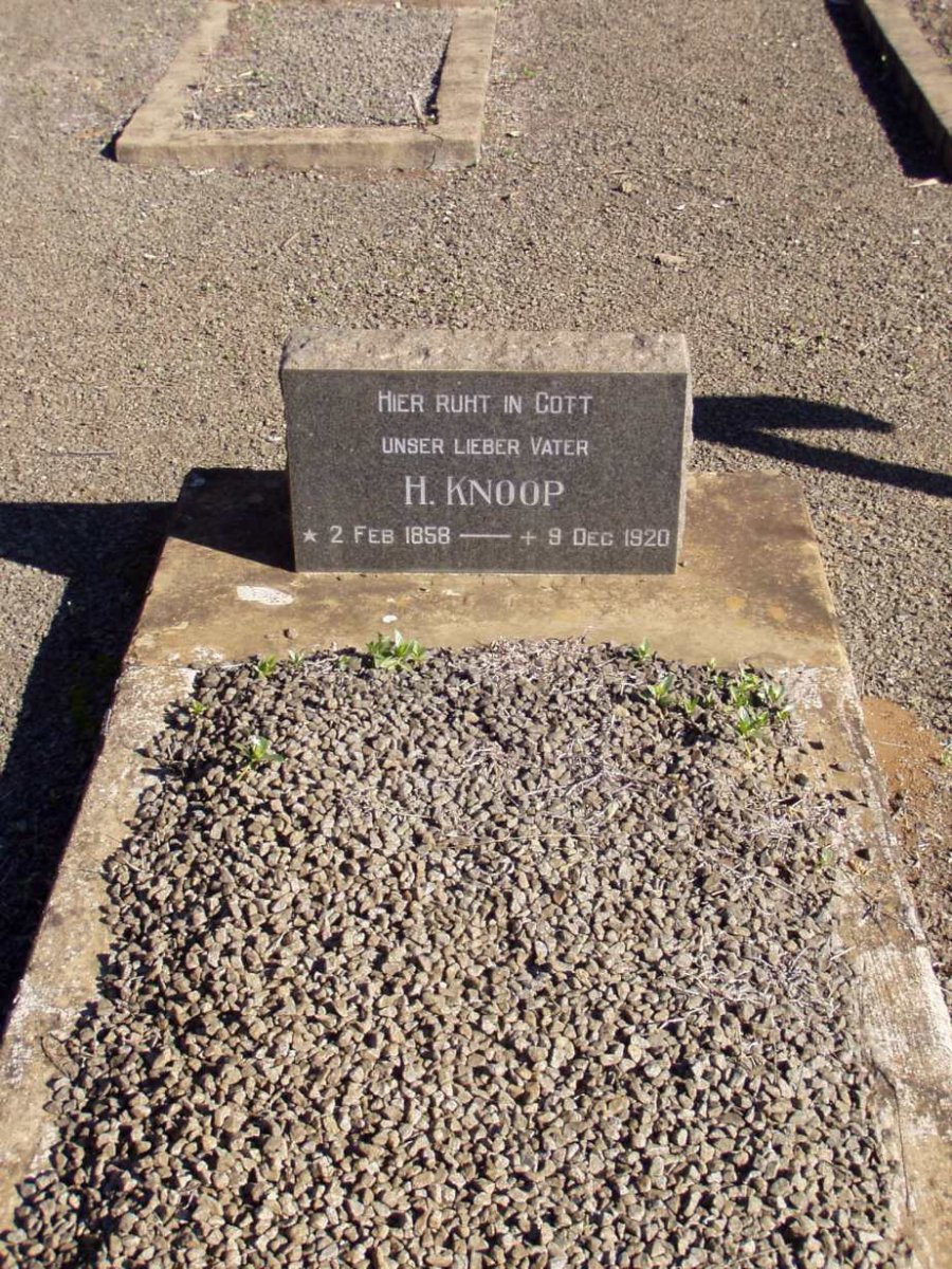 KNOOP H.1858-1920