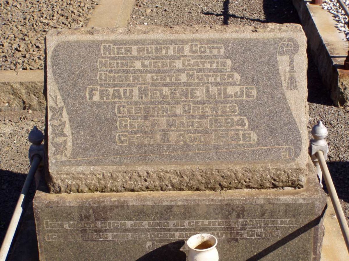 LILJE Helene nee DREWES 1894-1946