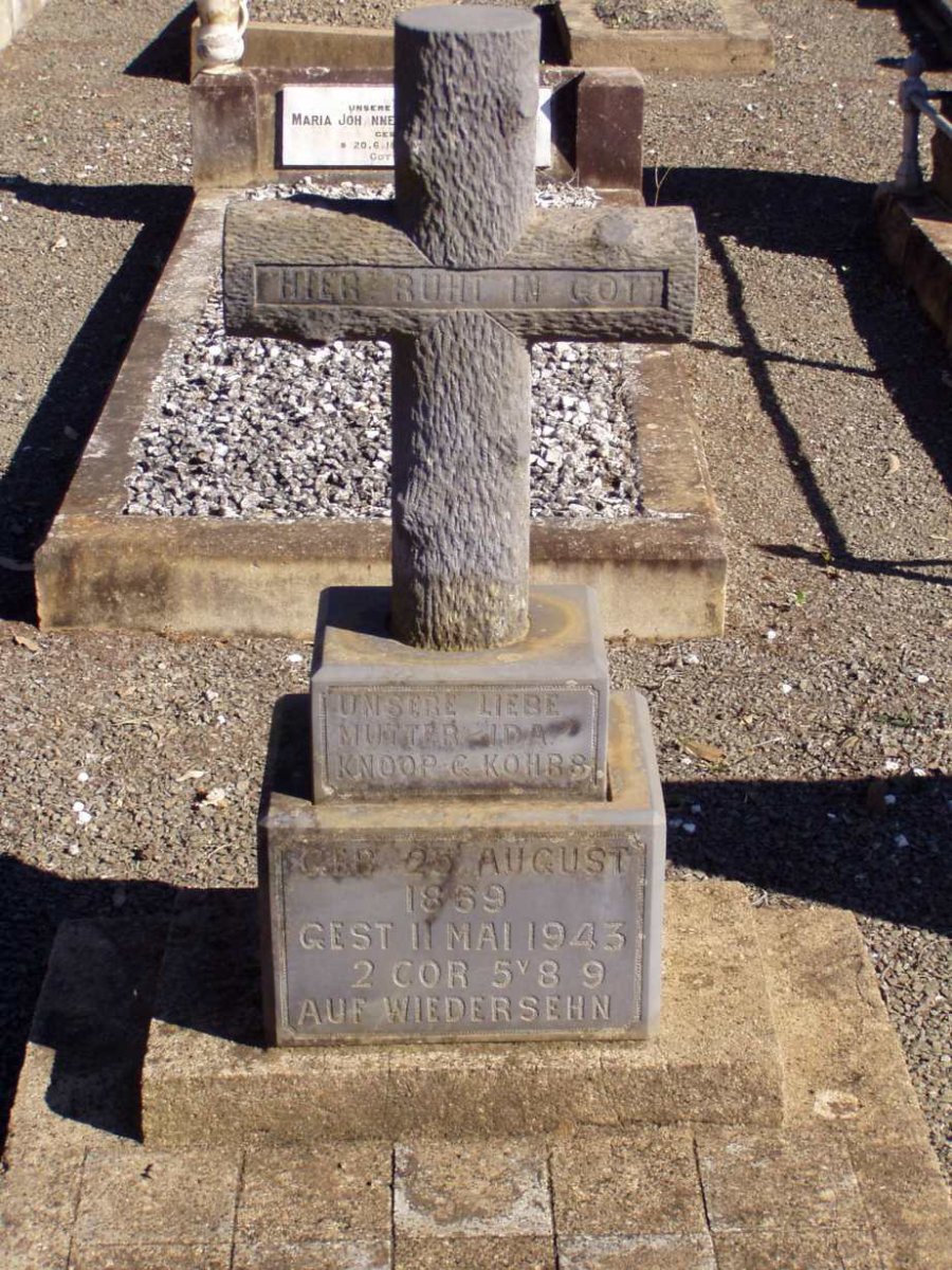 KNOOP Ida nee KOHRS 1869-1943