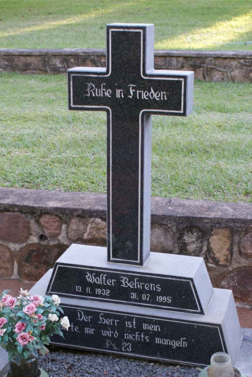 BEHRENS Walter 1932-1995