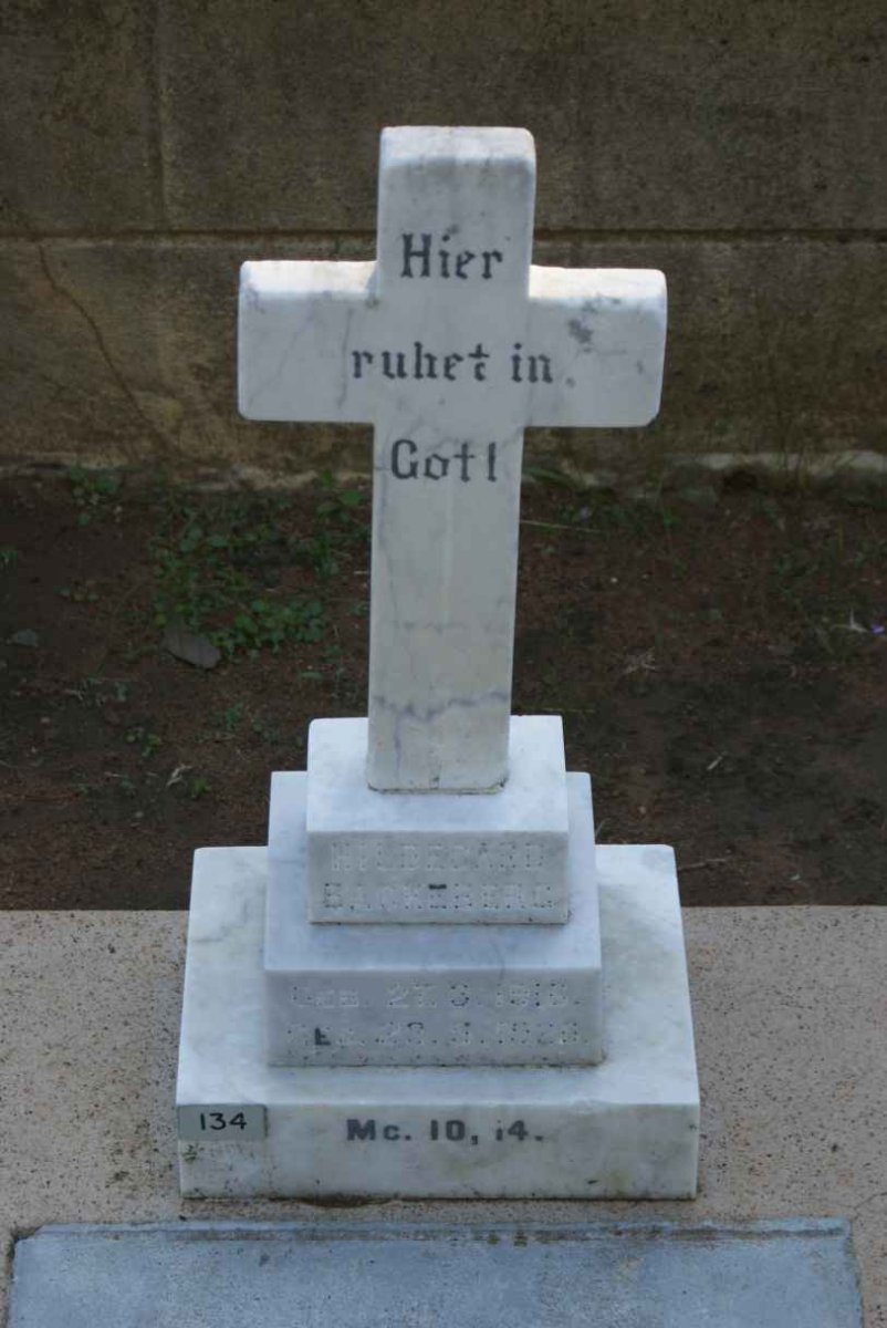 BACKEBERG Hildegard 1916-1948