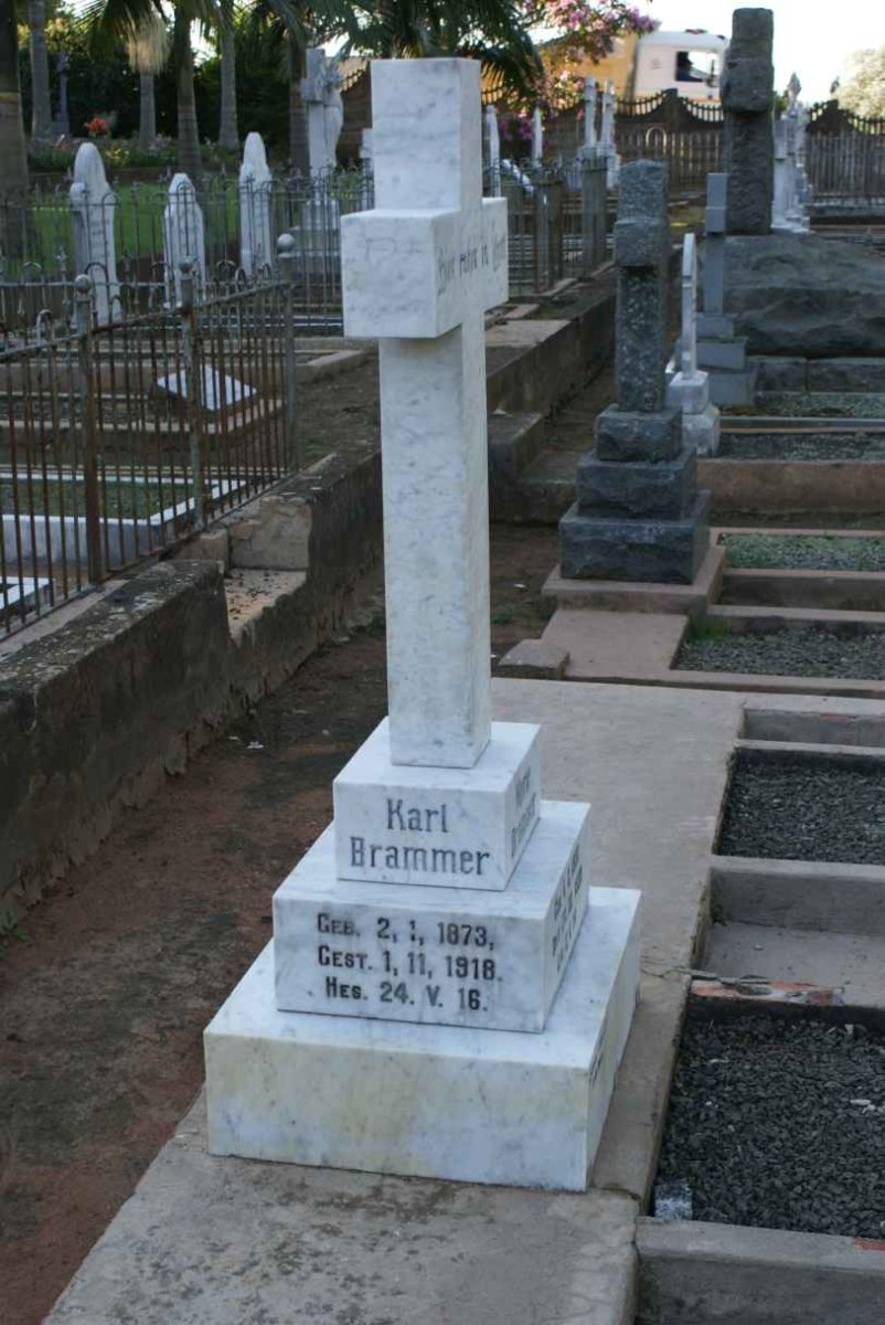 BRAMMER Karl 1873-1918