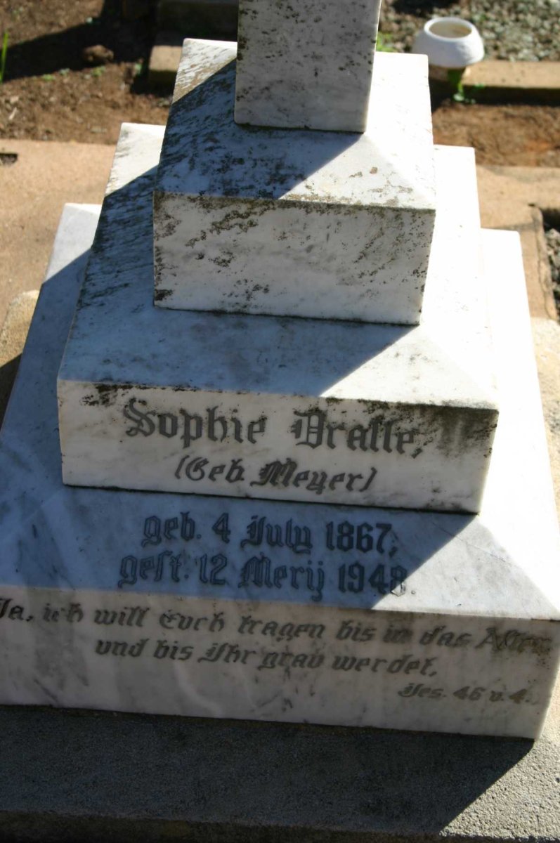 DRALLE Sophie nee MEYER 1867-1948