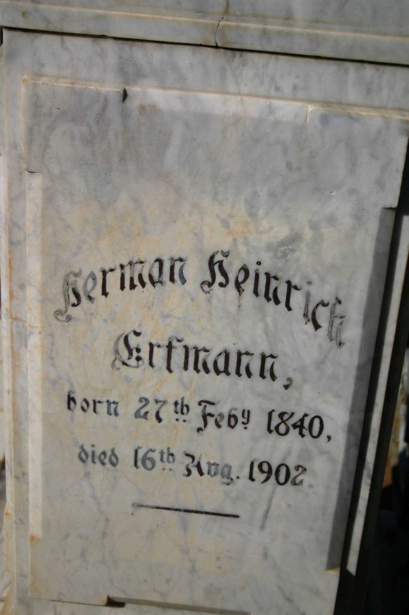 ERFMANN Herman Heinrich 1840-1902