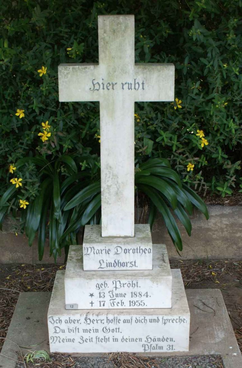 LINDHORST Marie Dorothea 1884-1955