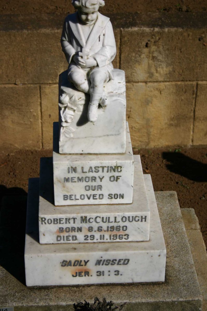 McCULLOUGH Robert 1960-1963
