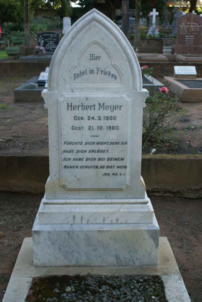 MEYER Herbert 1900-1960