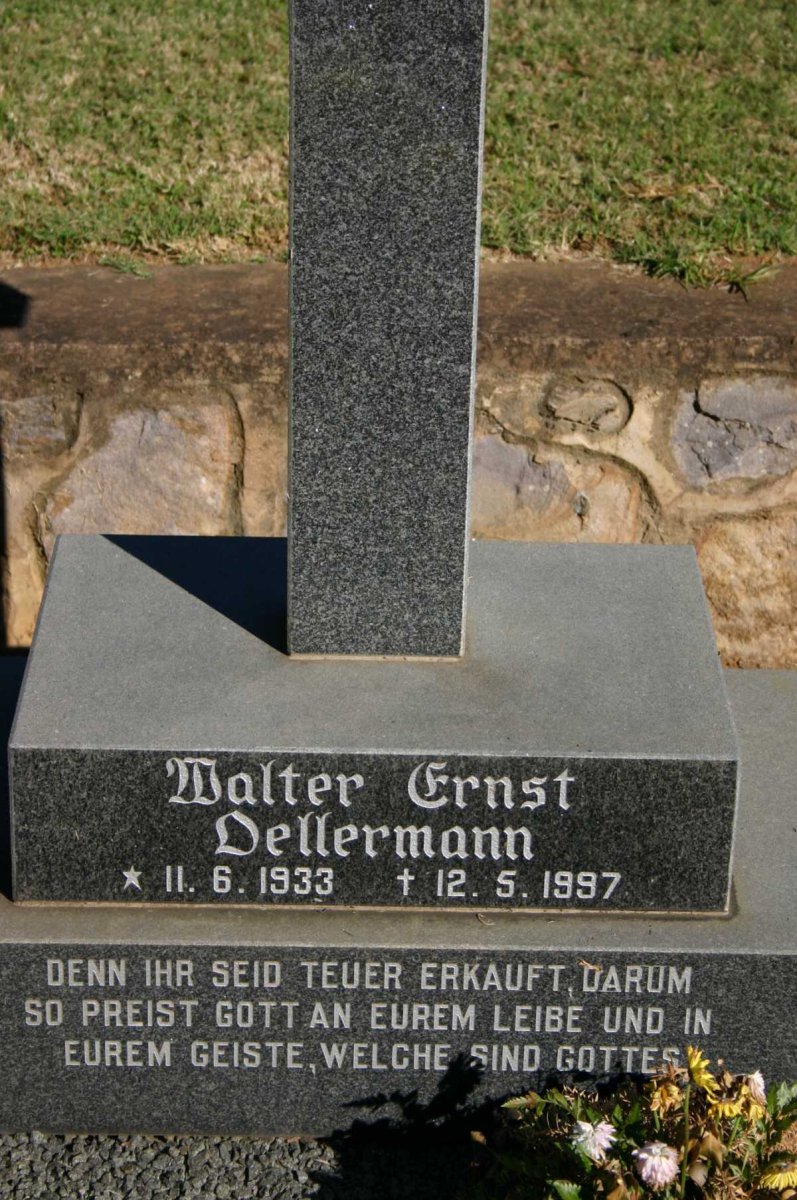 OELLERMANN Walter Ernst 1933-1997