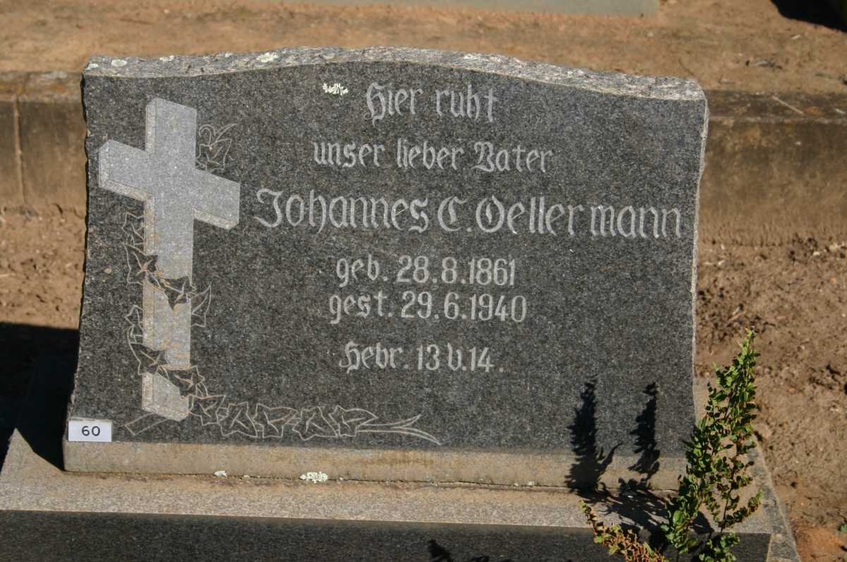 OELLERMANN Johannes C. 1861-1940