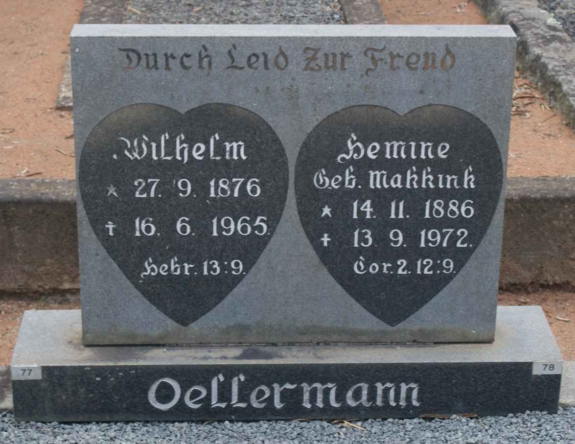 OELLERMANN Wilhelm 1876-1965 &amp; Hemine MAKKINK 1886-1972