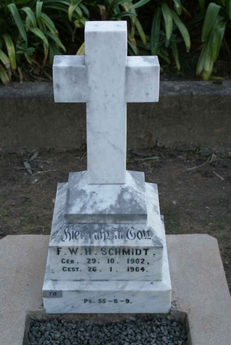 SCHMIDT F.W.H. 1902-1964