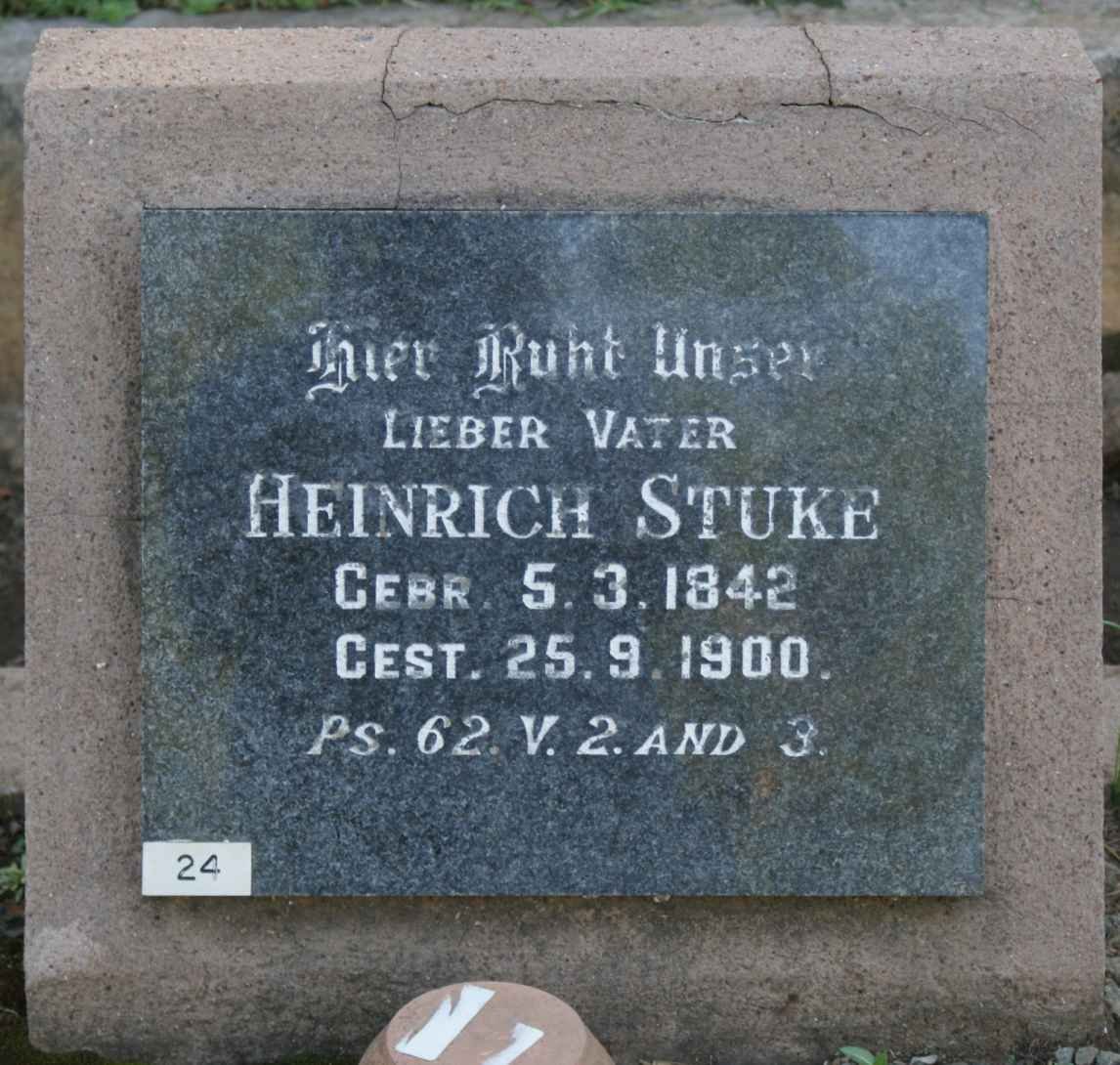 STUKE Heinrich 1842-1900