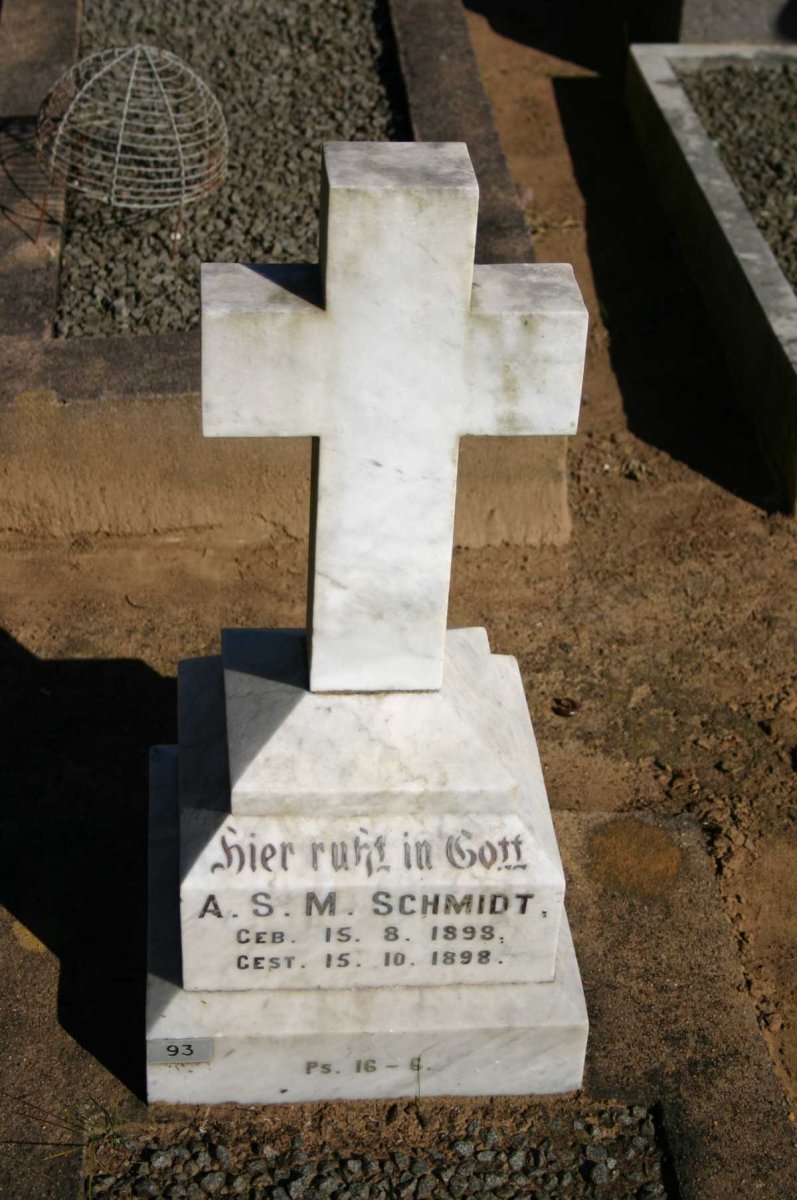 SCHMIDT A.S.M. 1898-1898