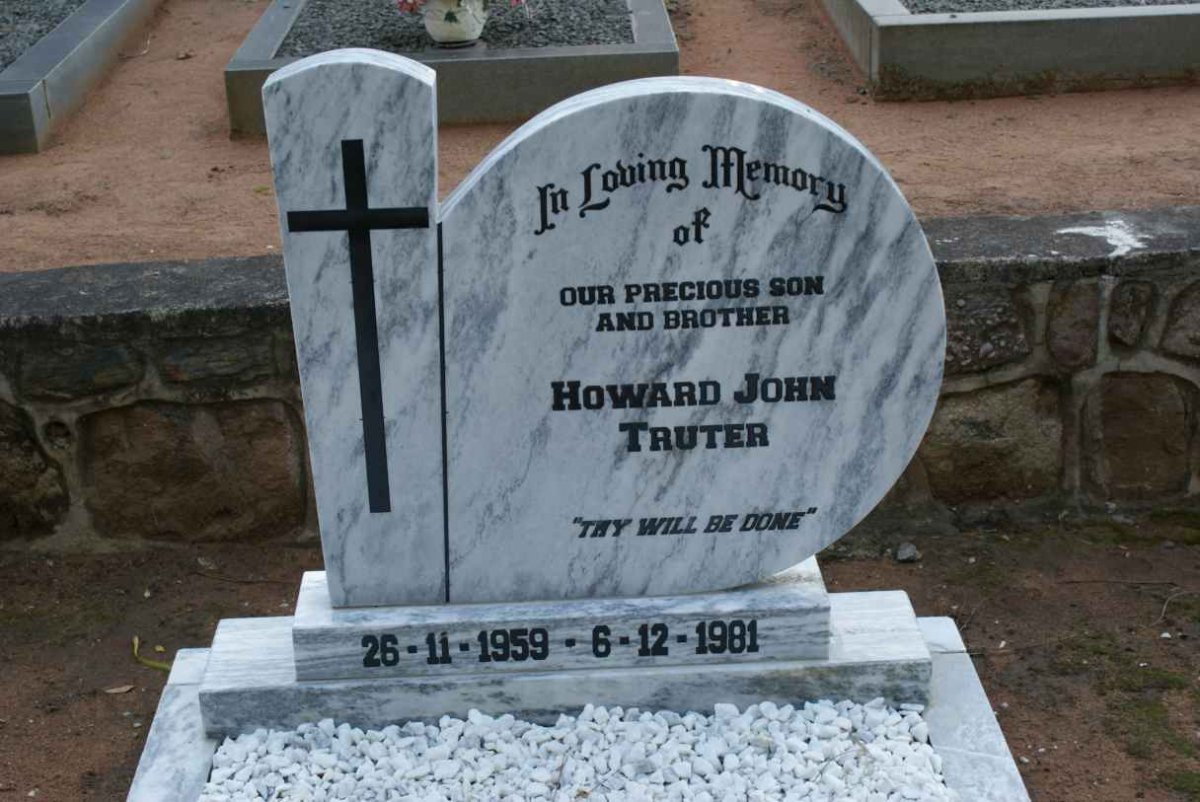 TRUTER Howard John 1959-1981
