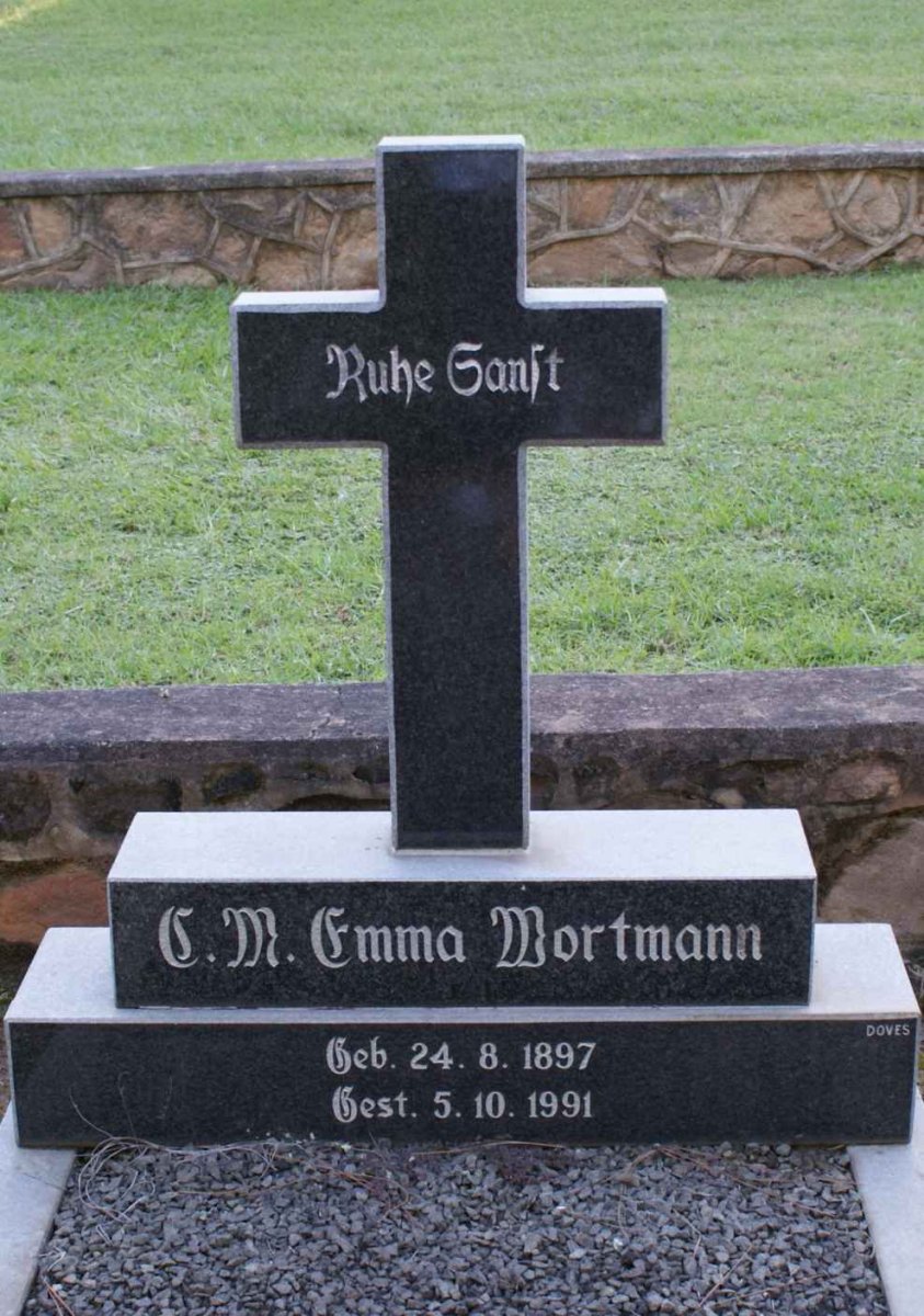 WORTMANN C.M. Emma 1897-1991
