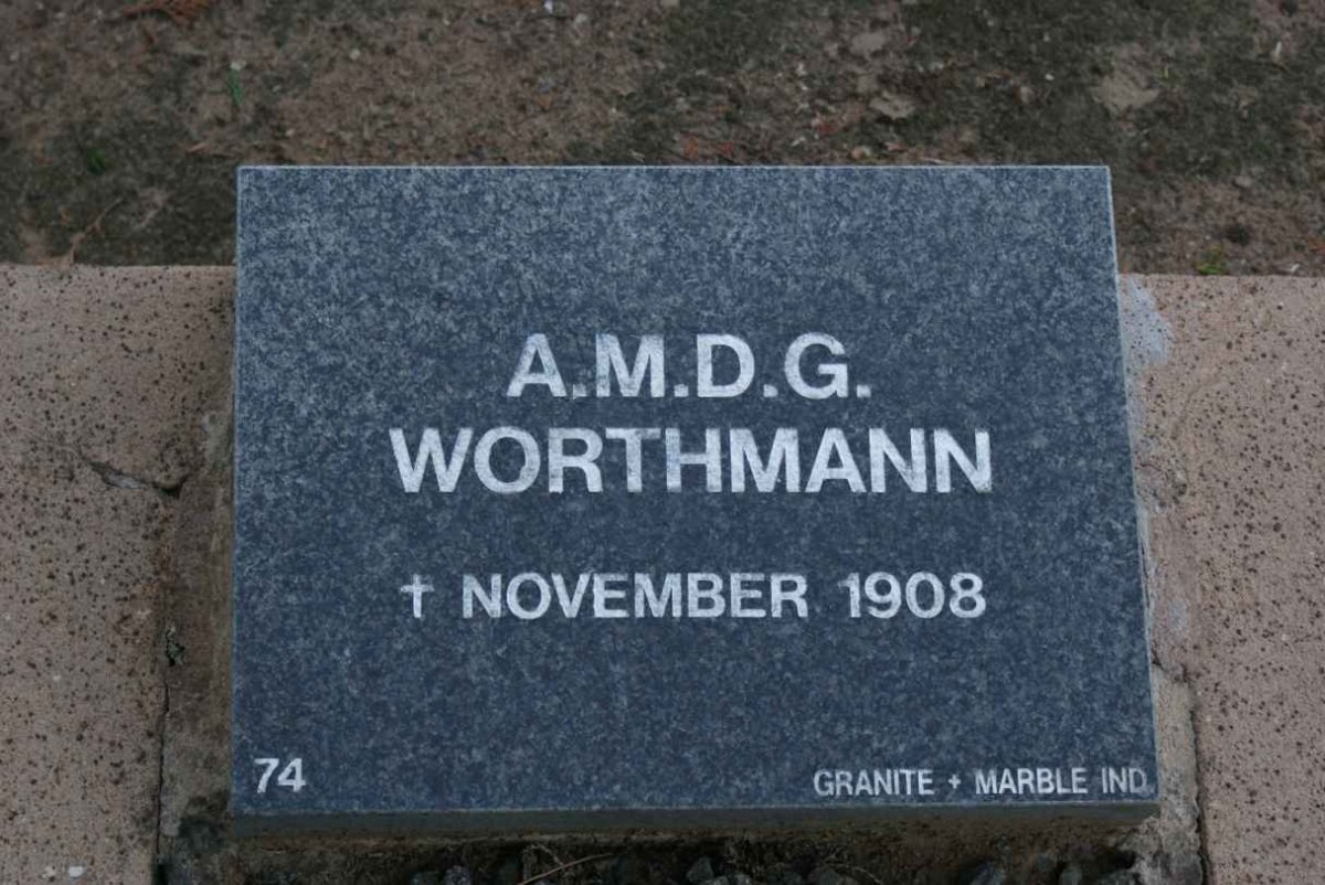 WORTHMANN A.M.D.G. -1908
