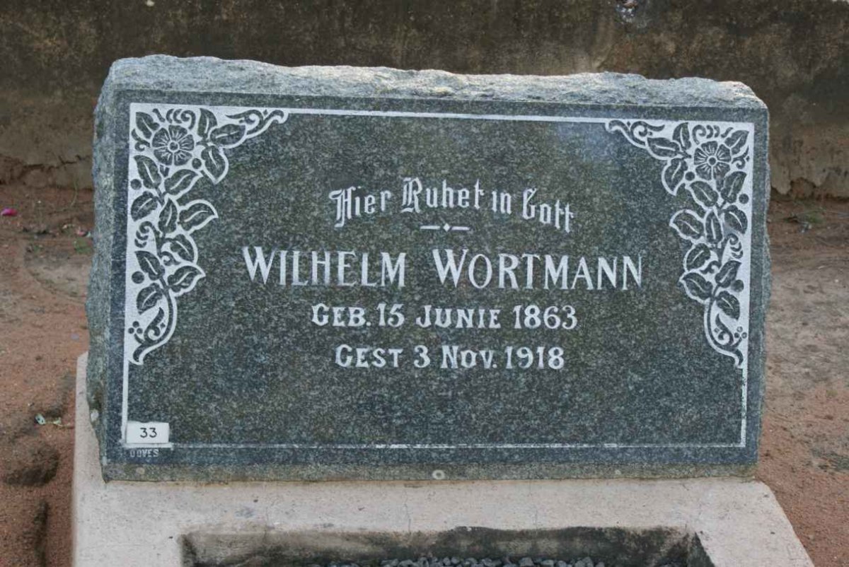WORTMANN Wilhelm 1863-1918