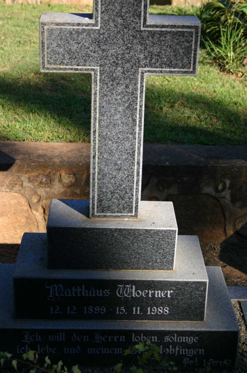 WOERNER Matthäus 1899-1988