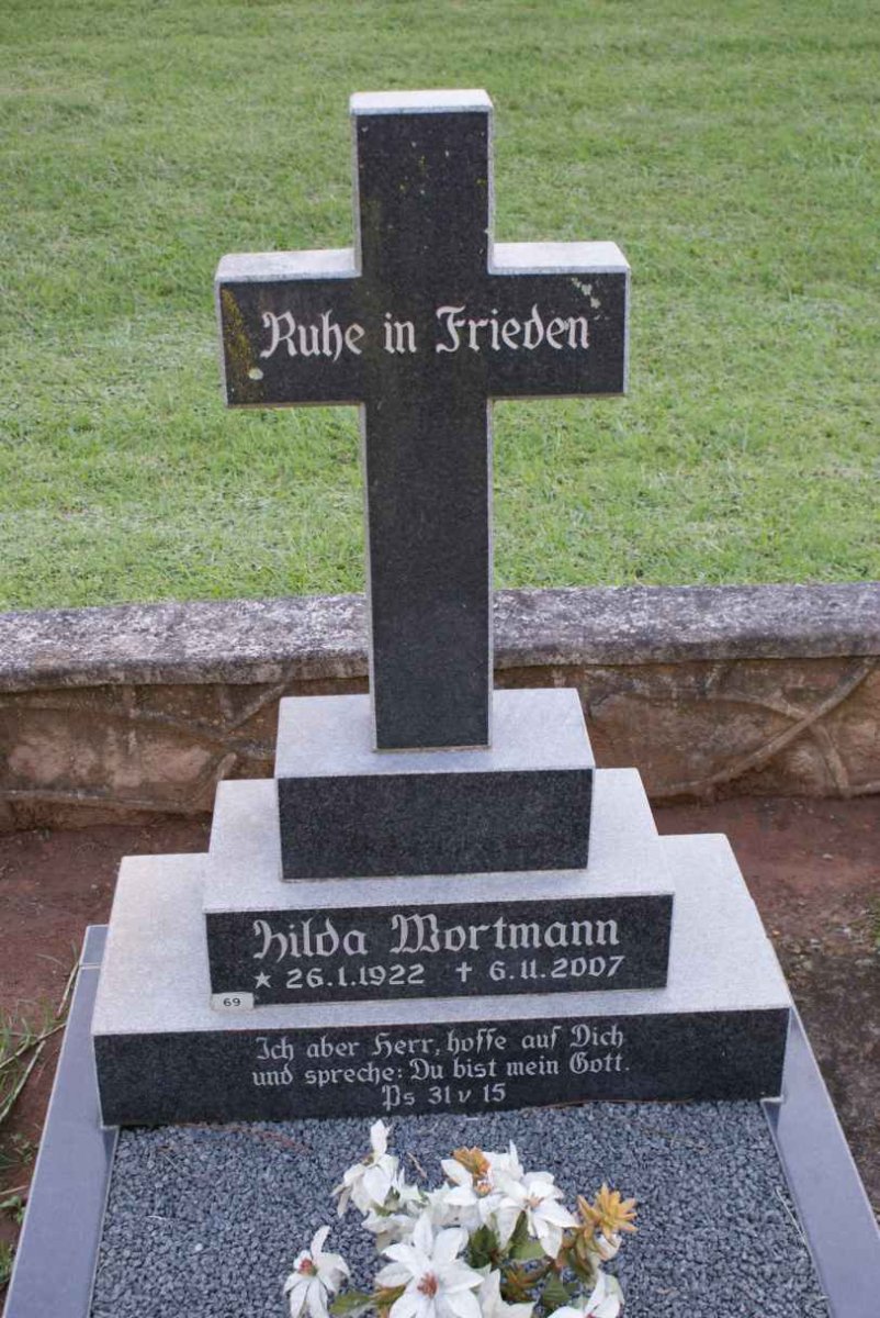 WORTMANN Hilda 1922-2007