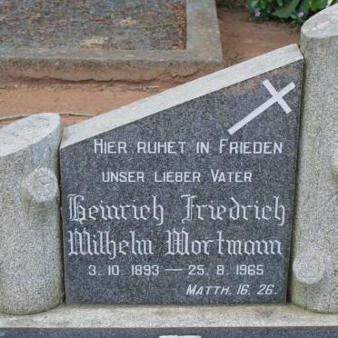 WORTMANN Heinrich Friedrich Wilhelm 1893-1965