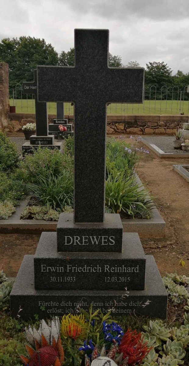 DREWES Erwin Friedrich Reinhard 1933-2015