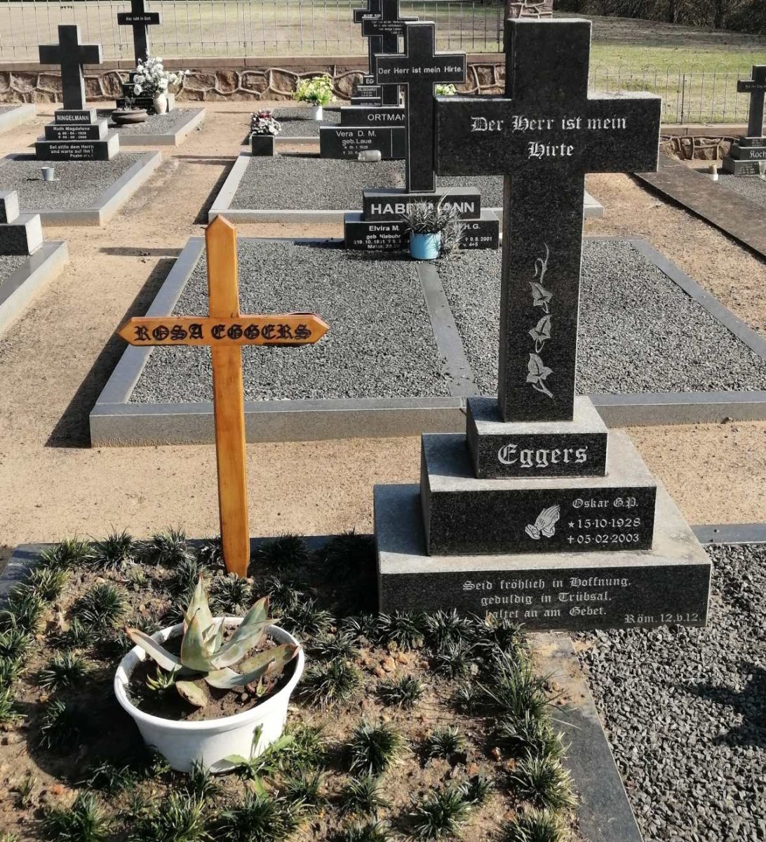 EGGERS Rosa Bertha nee HINZE 1933-2024