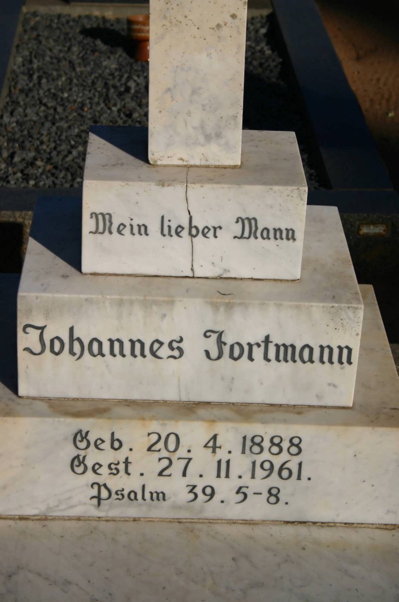 FORTMANN Johannes 1888-1961